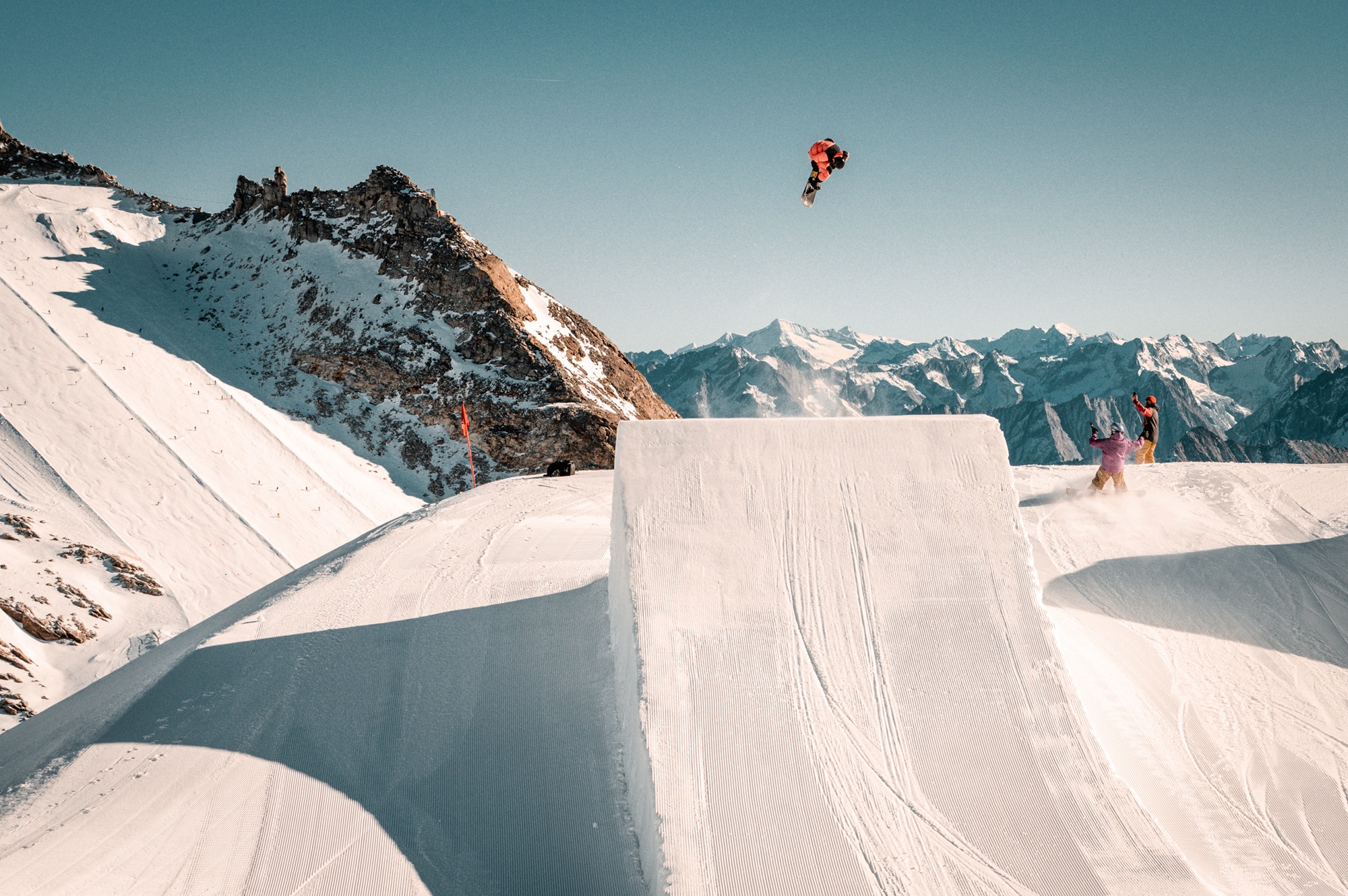 World Rookie Camp at Hintertux Glacier